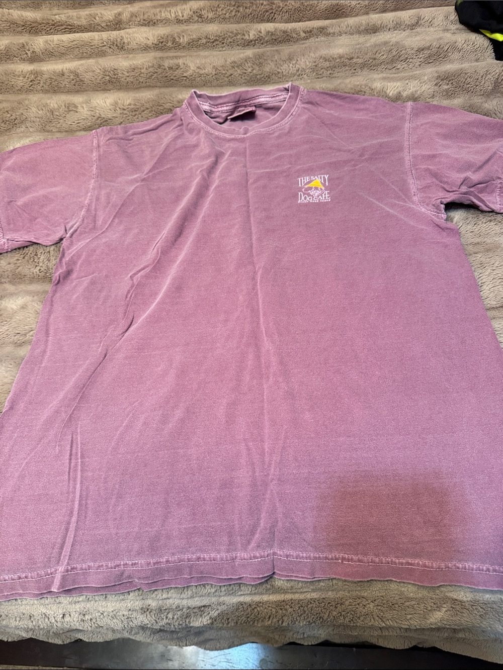 Comfort Colors Washed Lavender Short-Sleeve Tee